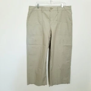 Pantaloni alla caviglia Agolde Cargo Crop Daria donna taglia 32 beige tasche utility - Foto 1 di 11