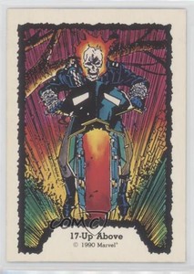 1990 Comic Images Marvel Ghost Rider Up Above #17 07i7
