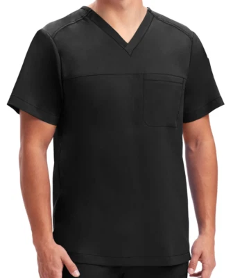 Исцеление руки фиолетовый этикетка мужской размер маленький Justin скраб Топ новый с Ярлыками x - Изображение 1 из 4