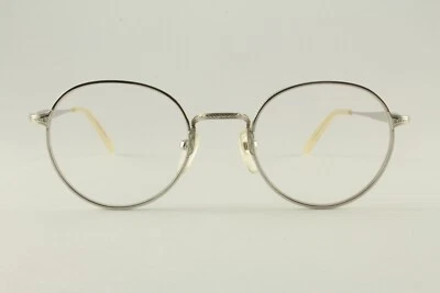 Óculos raro autêntico Matsuda 2858 46mm armação verde prata Japão - Imagem 1 de 4