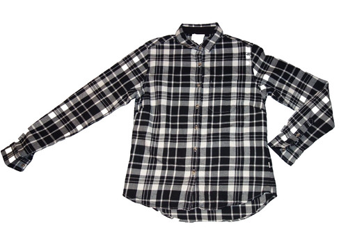 Camicetta a quadri The North Face flanella nera bianca taglia M *funziona piccola