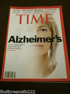 TIME MAGAZINE - ALZHEIMERS - OCT 25 2010 - Foto 1 di 1