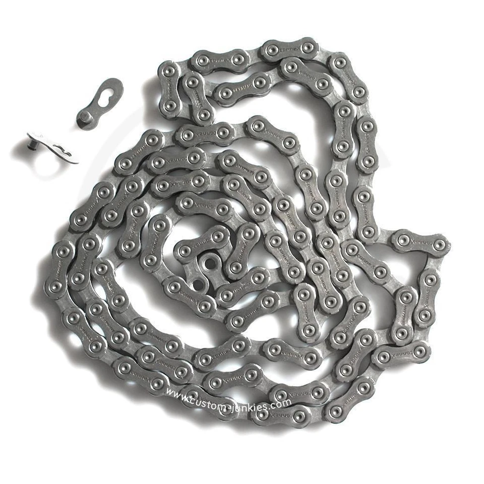 Connex 10S8 Bicycle Chain | 10-speed | 1/2 x 11/128" | nickel-plated | 114 Links - Image 1 of 1