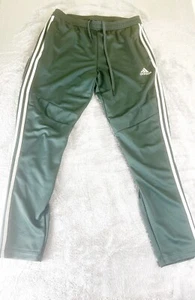 Adidas Tiro Sweatpants Green Tan Stripe; Army Green US L; Men's - Picture 1 of 8