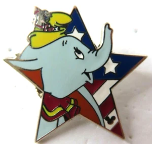 Disney Pin DLR 2009 Hidden Mickey Patriotic Star Salute Dumbo #71042 - Bild 1 von 2
