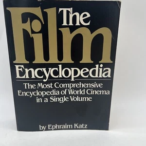 The Film Encyclopedia Ephraim Katz 1979 Paperback Comprehensive Cinema Book - Picture 1 of 12