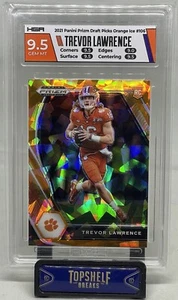 TREVOR LAWRENCE RC 2021 PRIZM ENTWURF PICKS ORANGE EIS PRIZM 106 EDELSTEINE NEUWERTIG HGA 9,5 - Bild 1 von 3