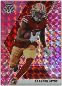 BRANDON AIYUK 2020 Panini Mosaic NFL PINK CAMO RC #210 ~ 49ers - Picture 1 of 3