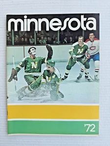 Revista Maple Leaf Gardens diciembre 1971 Minnesota North Stars doble edición como nueva - Imagen 1 de 24