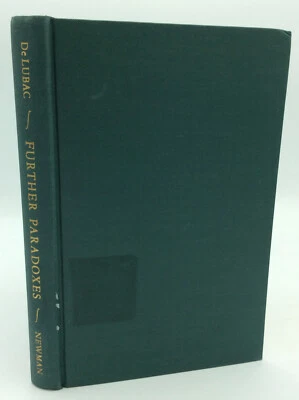 FURTHER PARADOXES - Henri de Lubac - 1958 1st ed - scarce Catholic philosophy Foto 1 de 4