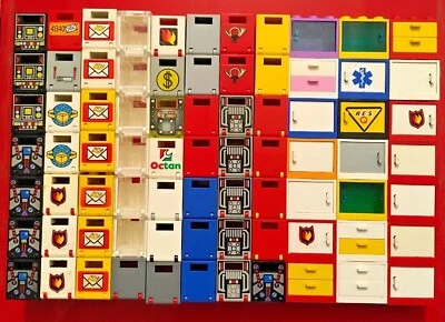 Lego Schrank Schubladen 4532 4533 4536 Briefkasten Container Tresor 4345 4356 - Bild 1 von 2