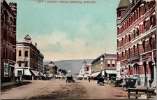 Missoula MT~MM Co~Real Estate & Insurance~Corner Turrets~Knights of Pythias~1908