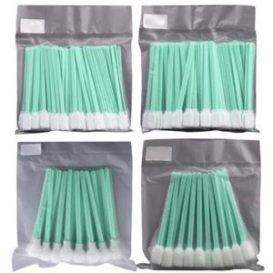 50Pcs/Bag Cleaning Swab Sticks Dust Off Convenient for Epson Roland Mimaki Mutoh - Afbeelding 1 van 23