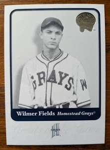 WILMER FIELDS, 2001 FLEER GREATS OF THE GAME #131, HOMESTEAD GRAYS - Picture 1 of 2