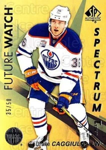 2016-17 SP Authentic Spectrum FX Gold #65 Drake Caggiula - Picture 1 of 1