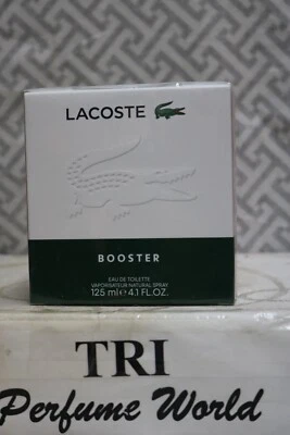 LACOSTE BOOSTER Eau de Toilette Men Spray 4.1 fl. oz. Sealed - Image 1 of 2