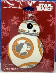 NUEVO Hallmark Star Wars BB-8 adorno de árbol de Navidad - Imagen 1 de 2