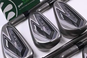 Cobra Darkspeed Irons / 5-PW+GW / Regular Flex Recoil ESX 460 Shafts - Picture 1 of 7