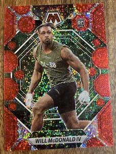 Panini Mosaic Red Sparkle Prizm #378 Will McDonald IV (RC) 2023 - Imagen 1 de 2
