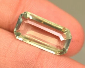 Natural Green Kunzite Gemstone From Afghanistan 7.35 Ct - Picture 1 of 5