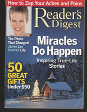 Reader's Digest décembre 2004 Jamie Lee Curtis/Miracles