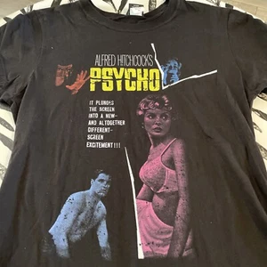Vintage American Psycho Film Horror Thriller Movie Promo TShirt Teens GIRLS XL d - Picture 1 of 5