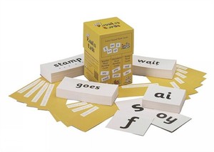 Sue Lloyd - Jolly Phonics Cards   Set of 4 boxes in Precursive Letters - Z245z