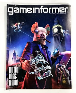 Game Informer Video Game Magazine Issue #328 Watch Dogs Legion August 2020 - Picture 1 of 7