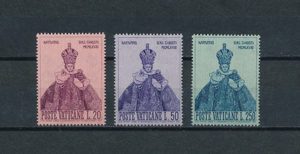 Vatican  464-6 MNH,  Holy Infant of Prague, 1968 - Image 1 of 1