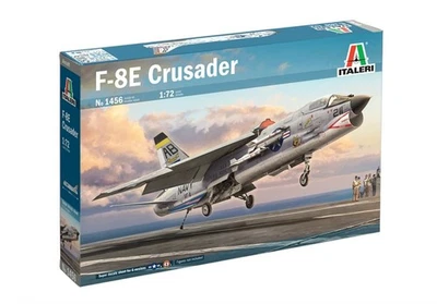 ✅ITALERI 1456 - Scala 1 : 72 F-8E Crusader Stati Uniti Aerei da caccia - Immagine 1 di 4