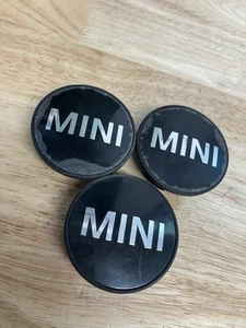 (3) Cooper MINI 3613-1171-069 wheel button center caps - Picture 1 of 2