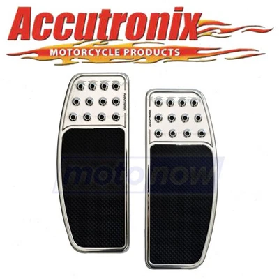 Accutronix Drilled Original Front Floorboards for 2010-2016 Harley Davidson zh Foto 1 de 4