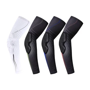 1 Pair Arm Sleeve Basketball Sports Cycling Anti Collision Elbow Protection - Picture 1 of 9