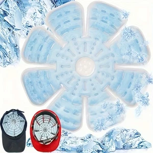 Almohadilla de gel de enfriamiento Insertos de gel de enfriamiento para sombreros de verano Almohadillas ocultas para sombreros reutilizables - Imagen 1 de 10