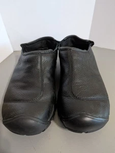Keen Men's Size 8 Slip On Loafers, Black. Foldable Back. - Picture 1 of 8