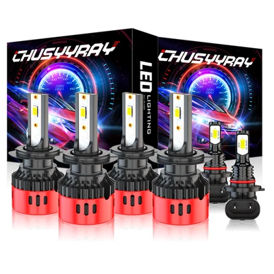 Combo faros antiniebla LED aptos para BMW 525i 530i 2004-2006 kit 6000K 6X Foto 1 de 4