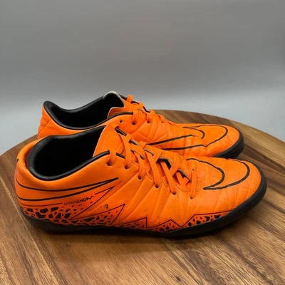 Туфли мужские Nike Hypervenom Phelon 2 IC размер 7 полностью оранжевые/черные футбольные бутсы - Изображение 1 из 4
