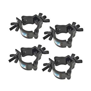 4 Pack Stage Light O-Clamps, 1.5 Inch 38-40mm, 220 Lbs Heavy Duty Truss - Picture 1 of 4