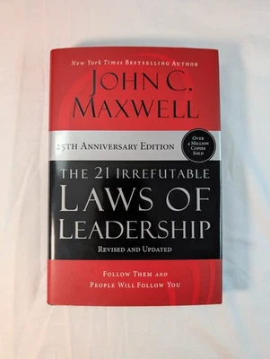 The 21 Irrefutable Laws of Leadership – 25th Anniversary Edition HC - Image 1 of 4