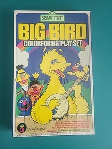 Big Bird Colorforms Vintage 1986 Play Set Sesame Street SEALED  - Picture 1 of 5