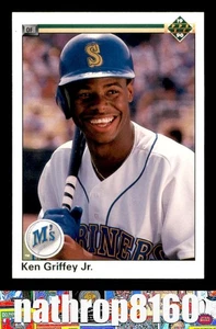1990 Upper Deck #156 Ken Griffey Jr. HOF Baseball NM/NM+  Seattle Mariners 8530 - Picture 1 of 4