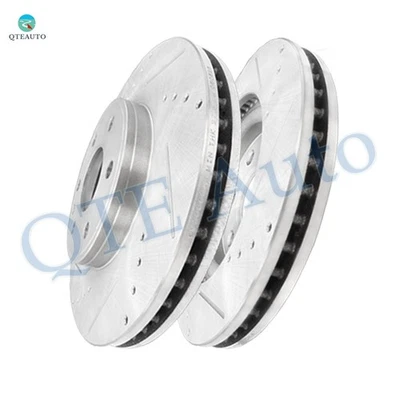 Rotores de freno delanteros perforados de 324,8 mm para rueda de 6 pernos Buick Enclave 2008-2017 Foto 1 de 4