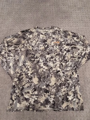 Sitka Core Merino 120 LS Crew EV2 Excellent Free Shipping! - Image 1 of 4