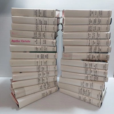 Agatha Christie Lot COMPLETE Crime Collection Books Lot Series 26 Hardcovers - image 1 of 4