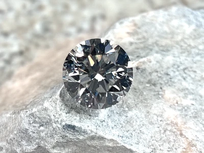 GIA Certified Round .41 CT SI2 G Loose Natural Earth Mined Diamond - Image 1 of 4