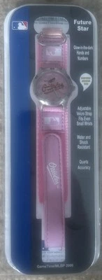New Baltimore Orioles Baseball Watch Pink Game Time Future Star Watch 2008 🔥 - Image 1 of 2