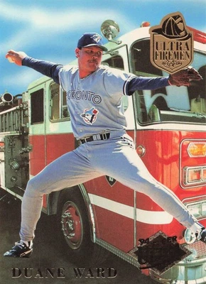 1994 Fleer Ultra Baseball Firemen Duane Ward Toronto Blue Jays #2 - Image 1 of 2