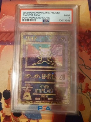 古代 Mew PSA 9 Pokemon 2000 电影宣传 — 第 1/2 张图片