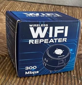 WiFi plug-in repeater signal booster 300 MBPS ethernet port - Afbeelding 1 van 8