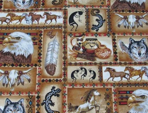 1.5 yds RISING SUN Moda Fabric Tribal Southwestern Native Culture Sara Khammash - Picture 1 of 3